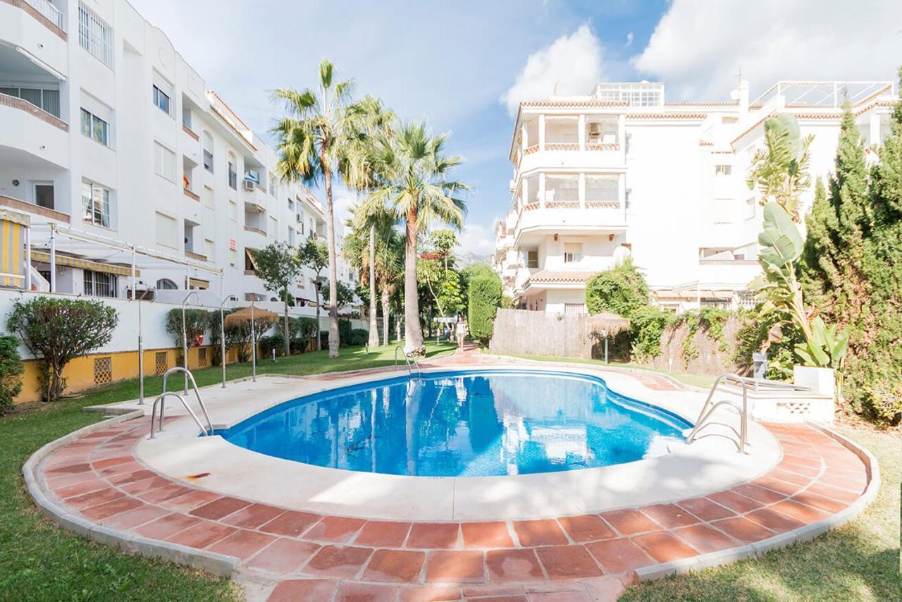 Lovely 2 Bedroom Apartment W/ Large Garden + Pools Benalmádena Eksteriør bilde